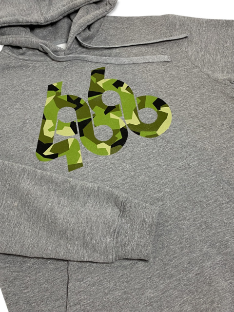 BLUZA Z KAPTUREM "CAMO" HOODY (GREY MELANGE) BLUZA Z KAPTUREM "CAMO" HOODY (GREY MELANGE)