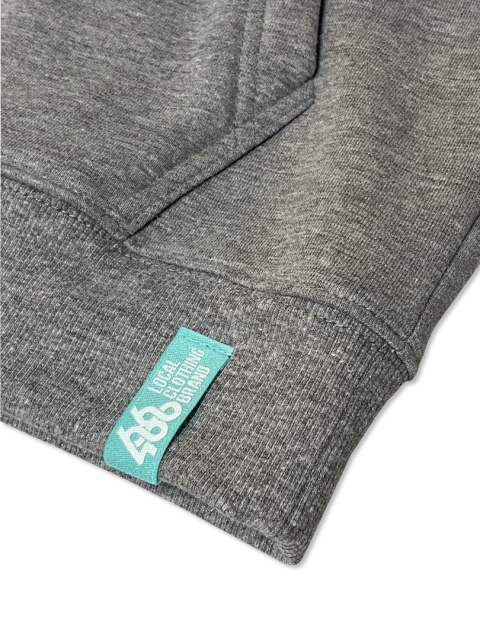 BLUZA Z KAPTUREM "CAMO" HOODY (GREY MELANGE) BLUZA Z KAPTUREM "CAMO" HOODY (GREY MELANGE)