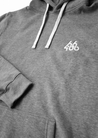 BLUZA Z KAPTUREM MINILOGO HOODY (GREY)