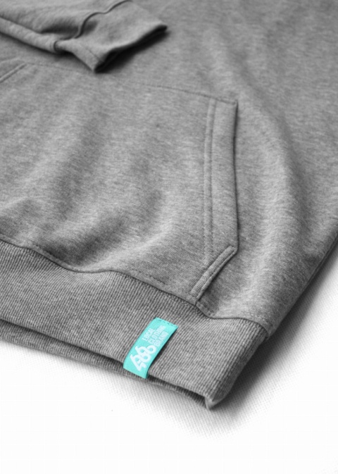 BLUZA Z KAPTUREM MINILOGO HOODY (GREY) BLUZA Z KAPTUREM MINILOGO HOODY (GREY)