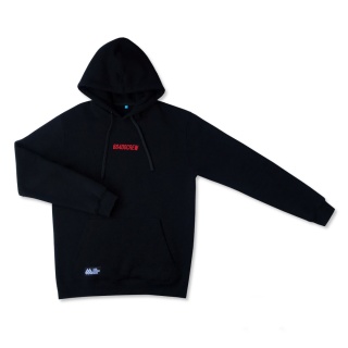 BLUZA Z KAPTUREM "THE CREW" HOODY (DEEP BLACK)