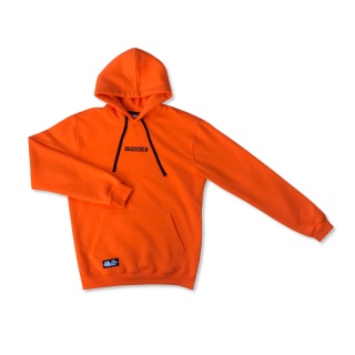 BLUZA Z KAPTUREM "THE CREW" HOODY (ELECTRIC ORANGE)