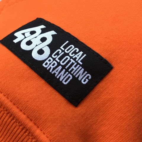 BLUZA Z KAPTUREM "THE CREW" HOODY (ELECTRIC ORANGE) BLUZA Z KAPTUREM "THE CREW" HOODY (ELECTRIC ORANGE)