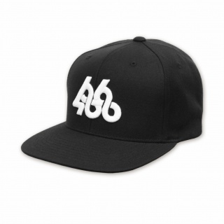 CZAPKA Z DASZKIEM ICON SNAPBACK (black/white)