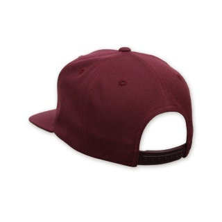 CZAPKA Z DASZKIEM UNIVERSITY SNAPBACK (burgundy/white)