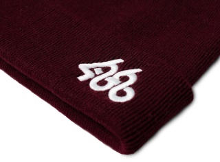 CZAPKA ZIMOWA WINTER HAT (BURGUNDY)