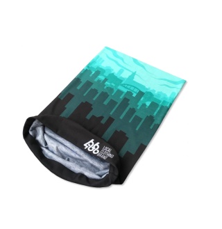 KOMIN SKYLINE FACE MASK (TEAL)