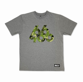 KOSZULKA "CAMO" T-SHIRT (GREY MELANGE)