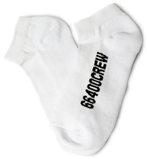 SKARPETKI KRÓTKIE "THE CREW" SHORT SOCKS (WHITE)