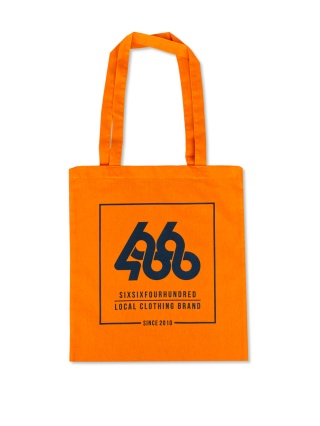 TORBA "SQUARE LOGO" TOTE BAG (ORANGE)