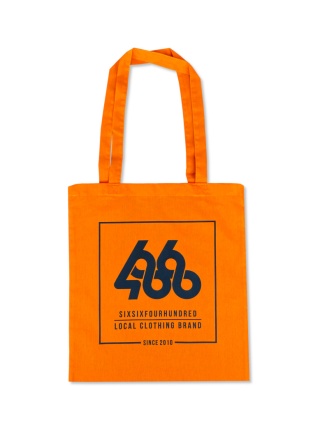 TORBA "SQUARE LOGO" TOTE BAG (ORANGE)